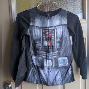 Boys Sz 7 Darth Vader Onesie